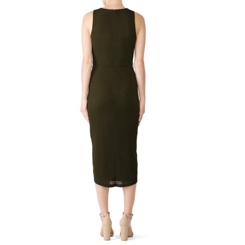 ANTHROPOLOGIE • Hutch Olive Blair Dress - Picture 4 of 6
